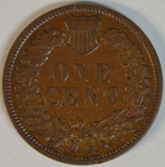 Key date 1908-S Indian Head Cent in VF/XF