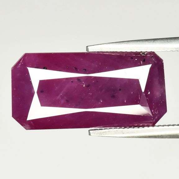 UNTREATED! REAL! 9.61ct violet red Winza Ruby