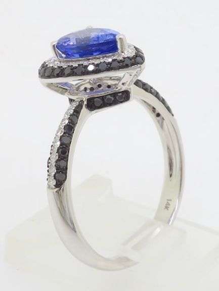 New, in Box, EFFY Tanzanite & Diamond Ring