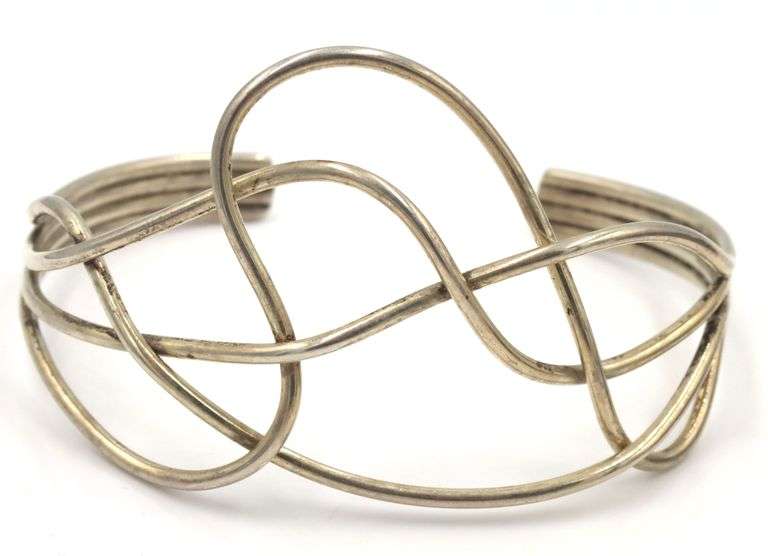 Group lot of Vintage 925 sterling silver bangles