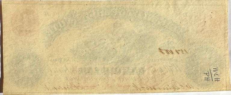 $1 Va Treasury Unc Note July 21 1862 Series