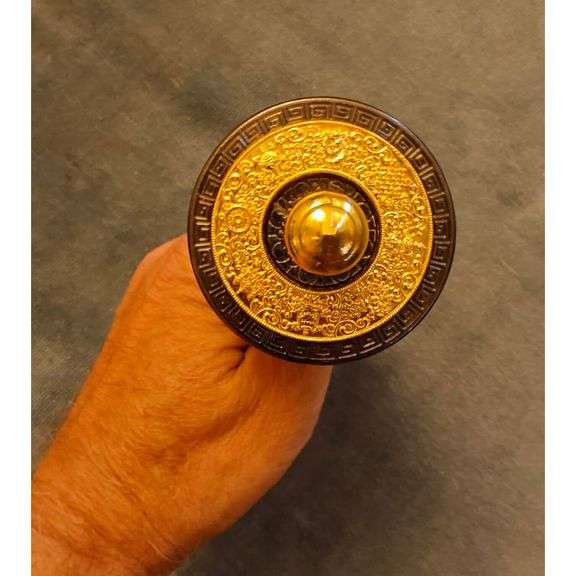 Copper Tibetan Handheld Prayer Wheel