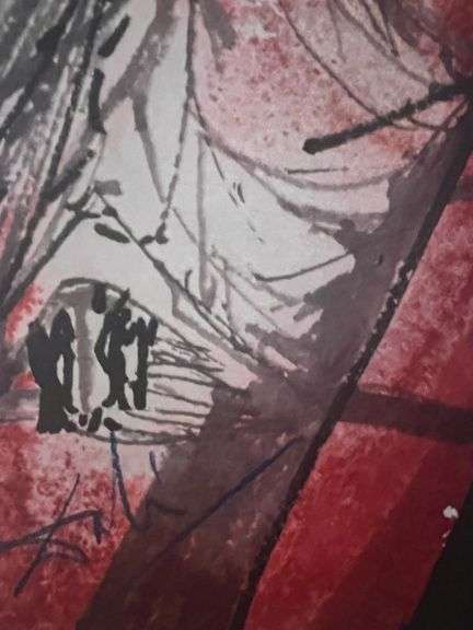 Original plate Signed Salvador Dalí Lithograph from the Romeo & Juliet Rizzoli Edition, Milan 1975