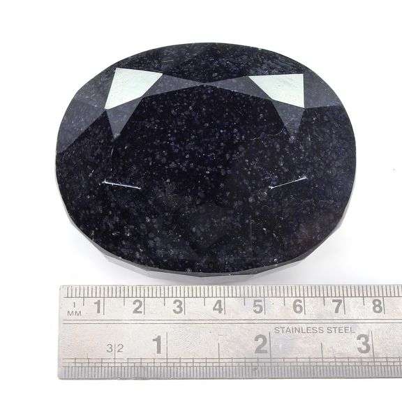 Huge Certified 2000 Ct Museum Size Midnight Blue Sapphire Solitaire