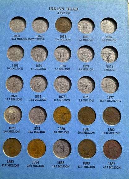 Starter Indian Cent Album