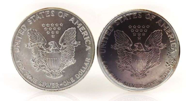 Pair of 1993 American eagle