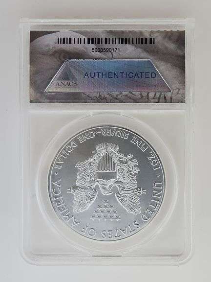 2012 American Silver Eagle, ANACS MS69 First Strike