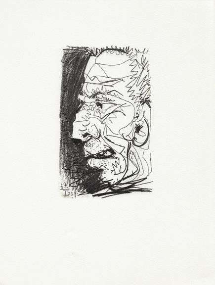 Exclusive Limited Edition Pablo Picasso Lithograph "Le Gout du Bonheur", 1970