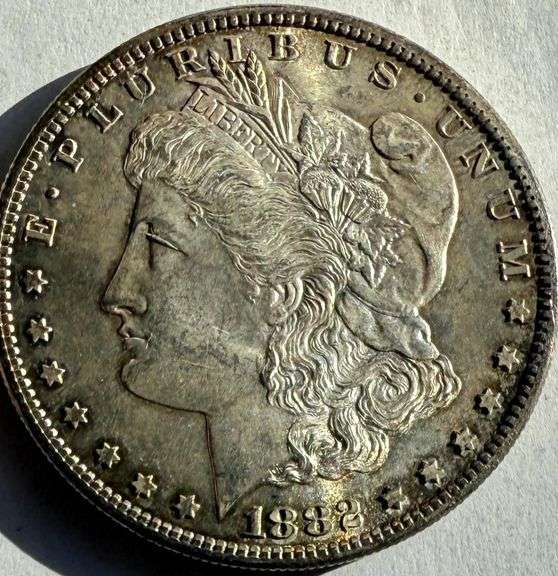 1882 S BU Morgan Dollar