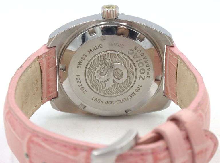 Zodiac Sea Dragon pink watch