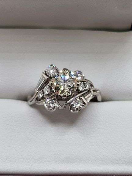 Unique Diamond Accent Ring