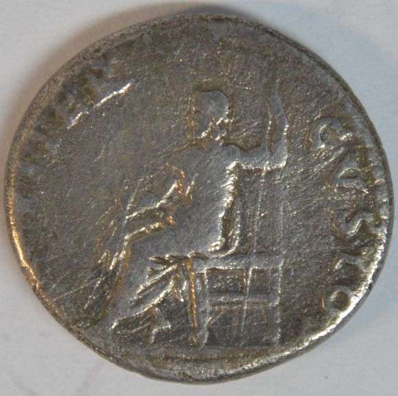 Ultra Scarce Emperor Nero Roman Silver Denarius, 54-68 AD