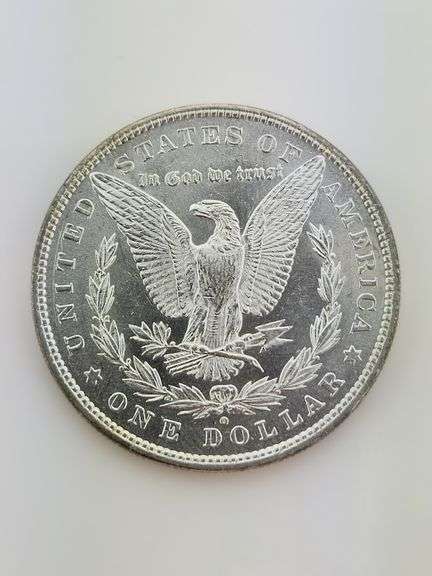 1880-O Morgan Silver Dollar, UNC