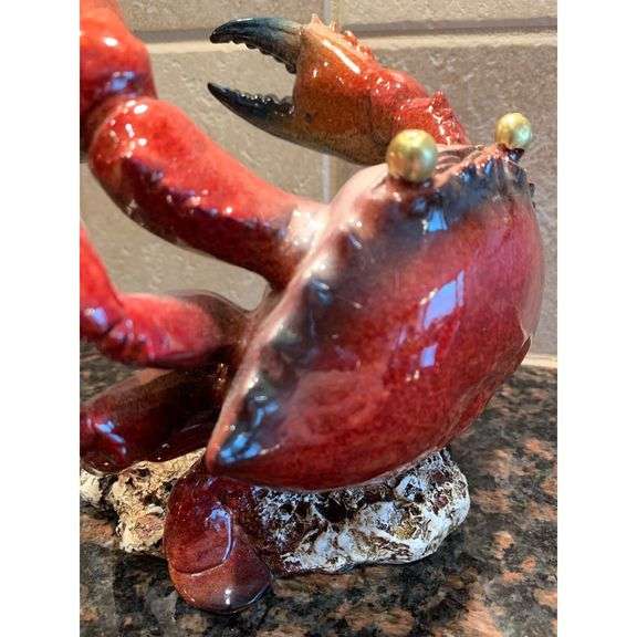 Crab Wine Bottle Holder