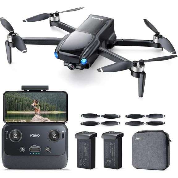 Mini 4K GPS Drone Ultra-Light with Dual Batteries