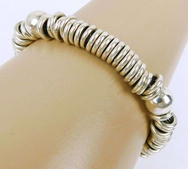 Heave Sterling Rondelles & Beads Bracelet