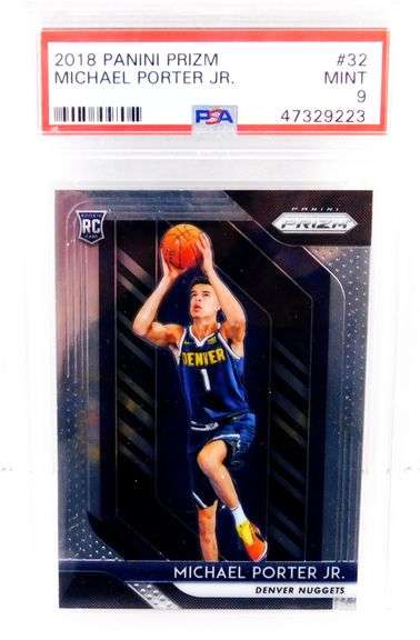 Michael Porter, Jr. 2018 Basketball Card, Mint 9