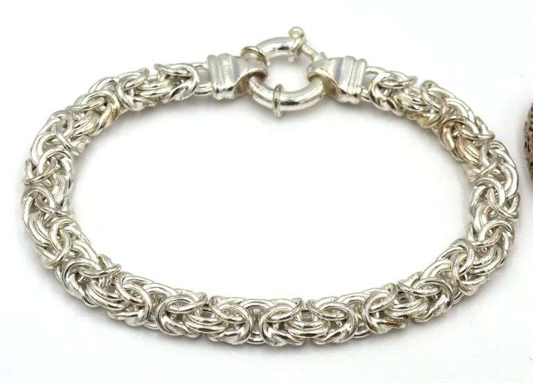 Vintage 925 sterling silver group lot of 5 bracelets