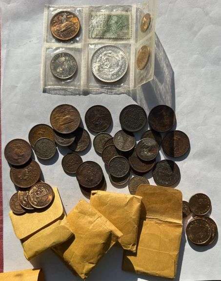 1940 s-1959 Mexico Coin Lot