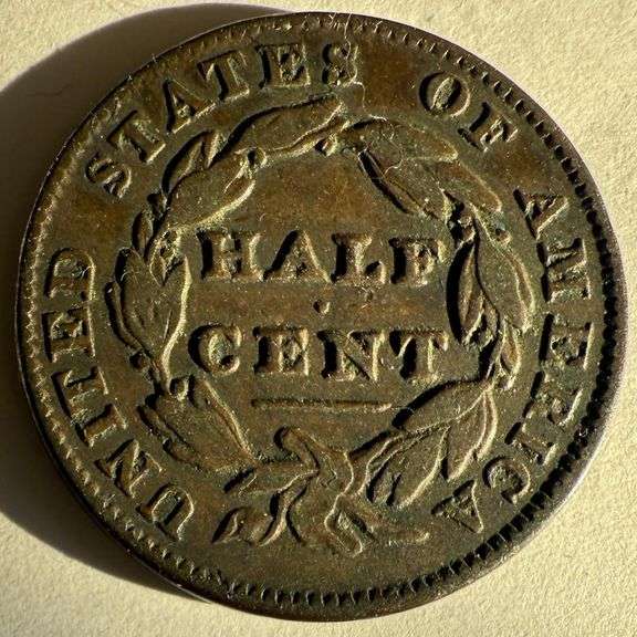 1835 Half Cent