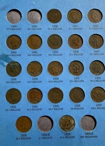 Starter Indian Cent Album