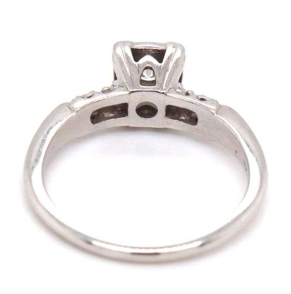 14kt White gold RBC diamond ring