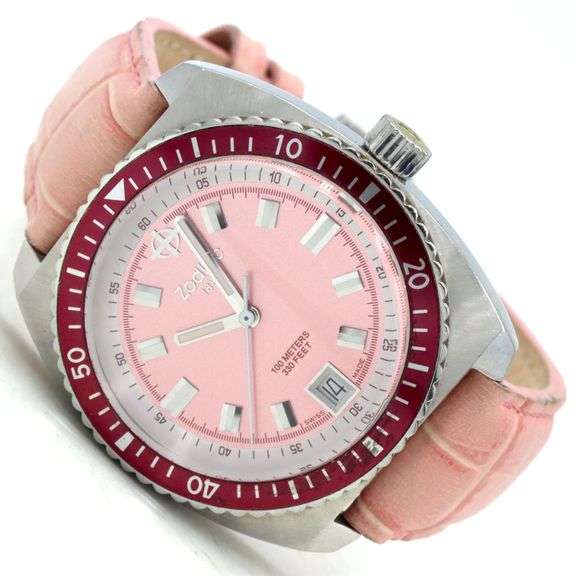 Zodiac Sea Dragon pink watch