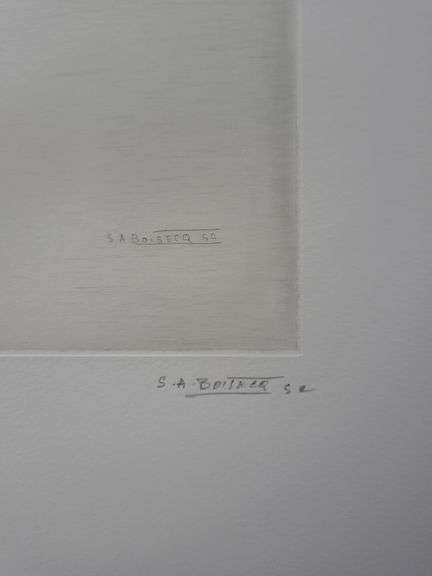 Investment! Very collectable remarkable limited edition Pierre-Auguste Renoir signed in the stone.