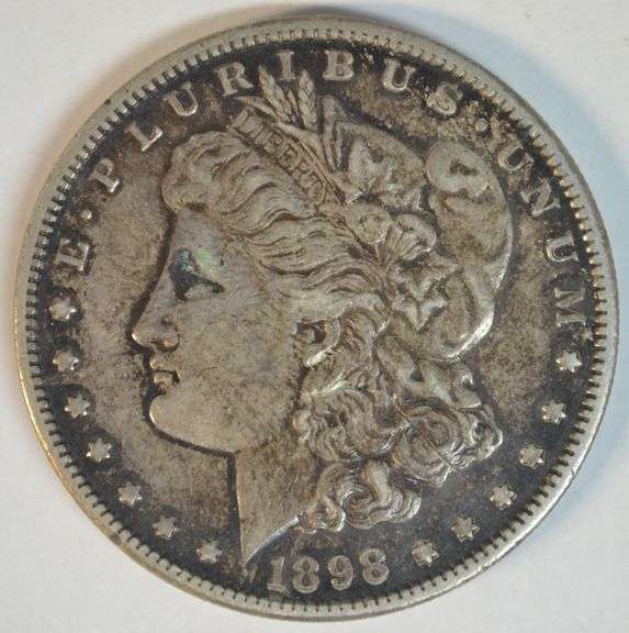 Razor-sharp Choice XF45+ 1898-S Morgan Silver Dollar