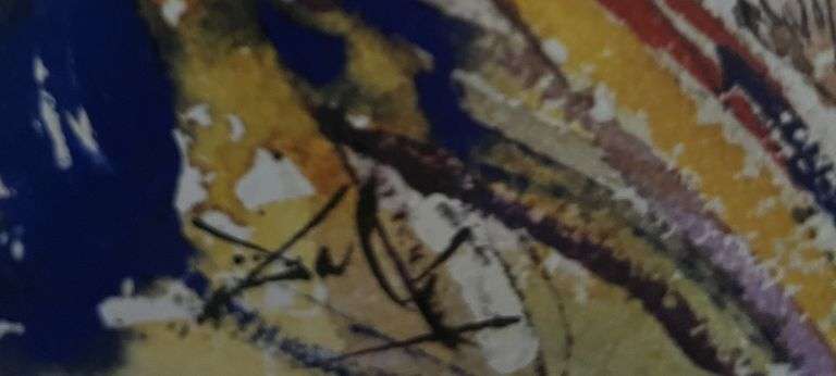 Original plate Signed Salvador Dalí Lithograph from the Romeo & Juliet Rizzoli Edition, Milan 1975