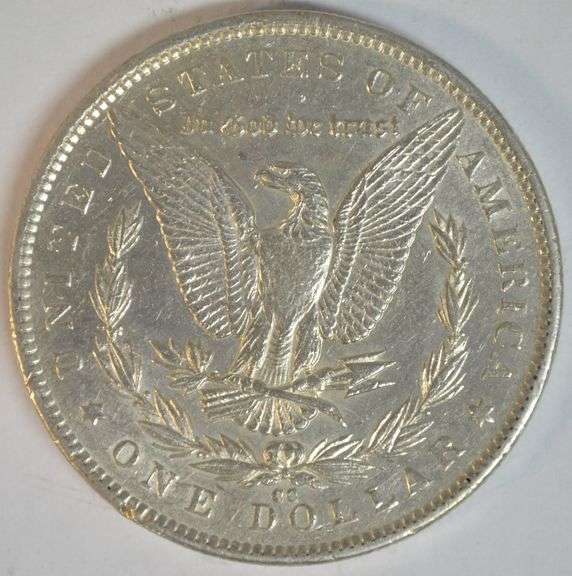 Scarce Near Mint 1891-CC Morgan Silver Dollar. Nice