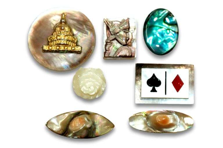 Vintage Natural Shells Lot of 7