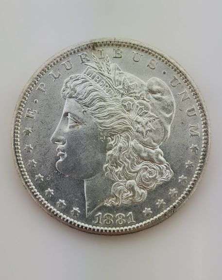1881-S Morgan Silver Dollar