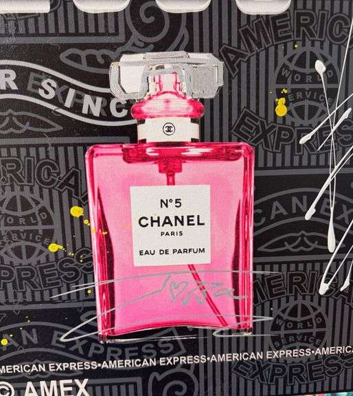 "Very express" Extremely Collectible Jozza 'One of a kind' Mixed Media on Canvas very large