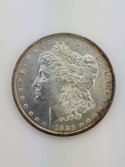 1885 O Morgan Silver Dollar
