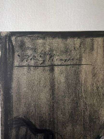 Original Lithograph from Picasso Les Bleus de Barcelona Picasso 1963 Portfolio