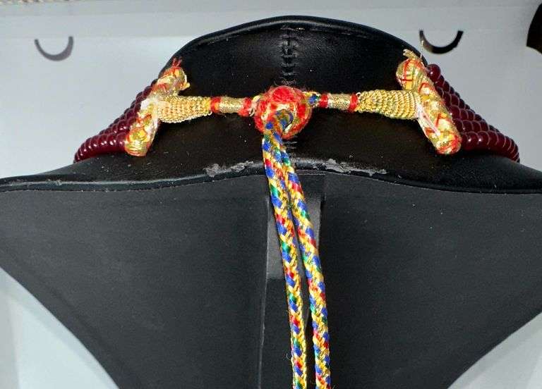 Natual Ruby , Emerald and Cornflower Blue and Yellow Sapphire 5 Necklace