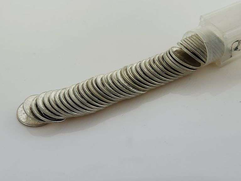 1955-S Roll Of UNC Roosevelt Dimes