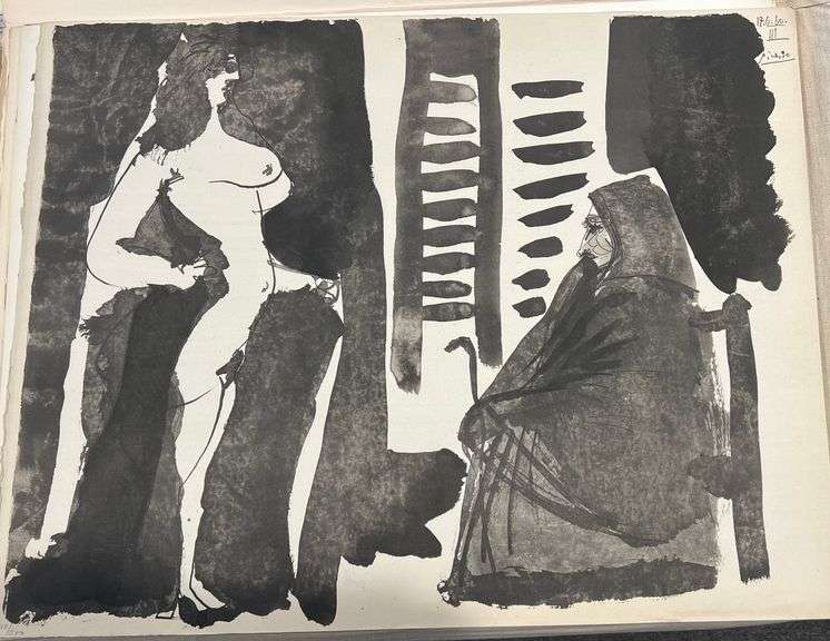 Pablo Picasso Toro "Bullfighter" Lithograph from 1960 Portfolio