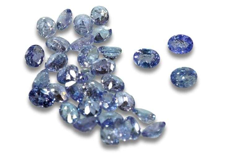 Pretty Tanzanite - Lot of 34