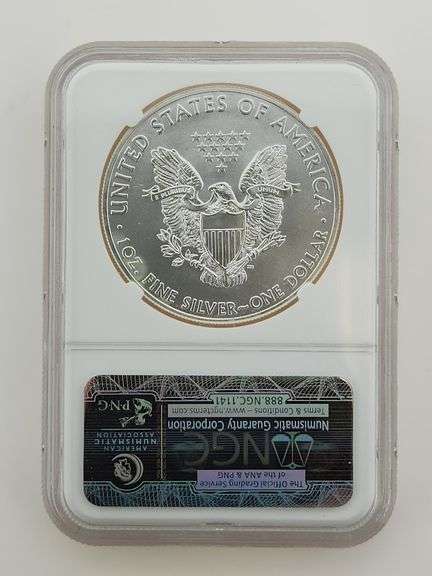 2014 American Silver Eagle, NGC MS69
