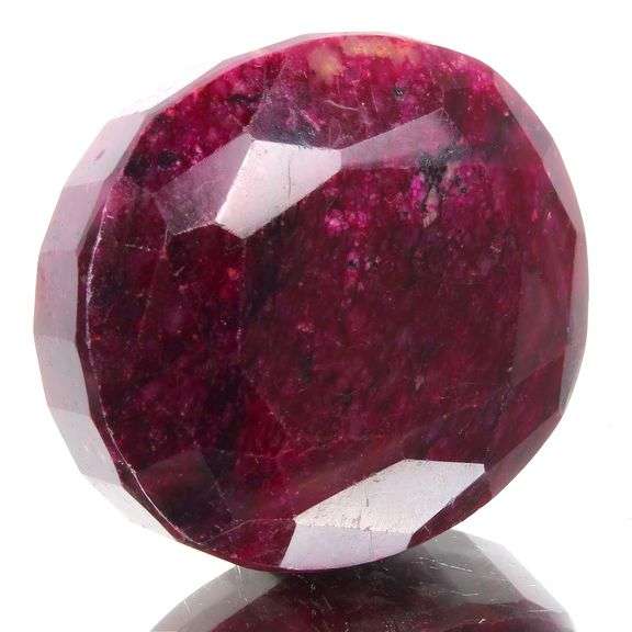 Magnificent Certified Museum Size 2100 Ct Natural Red Ruby Solitaire