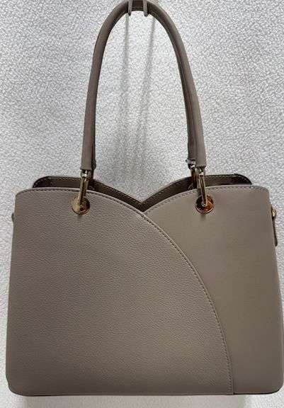 Beige Color Hand Bag by David Jones Paris