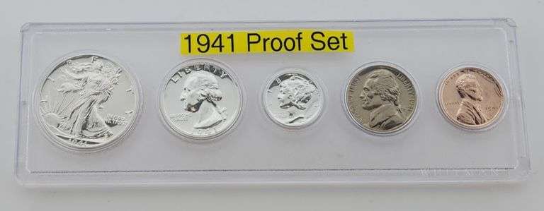 1941 United States Silver Proof Set