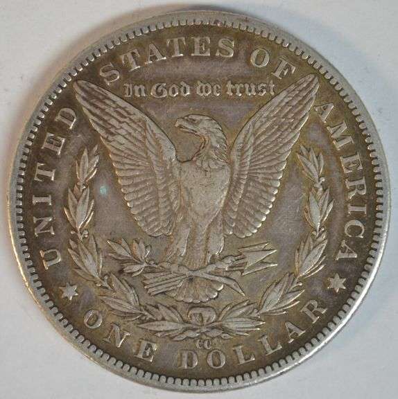 Solid, Choice XF45+ 1883-CC Morgan Silver Dollar