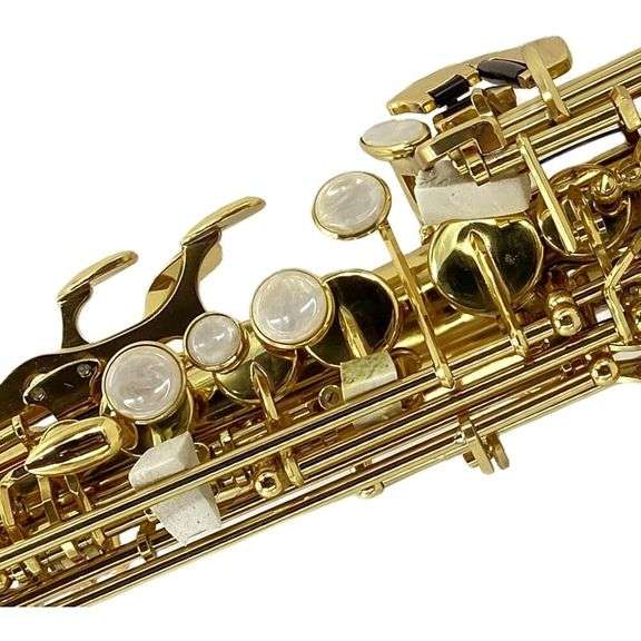 Solid Brass Saxophone with Case & Accessories