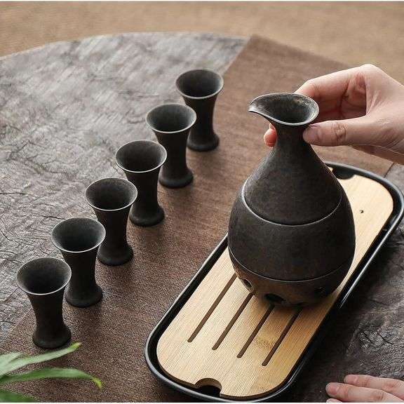 Traditional Japanese Sake Set