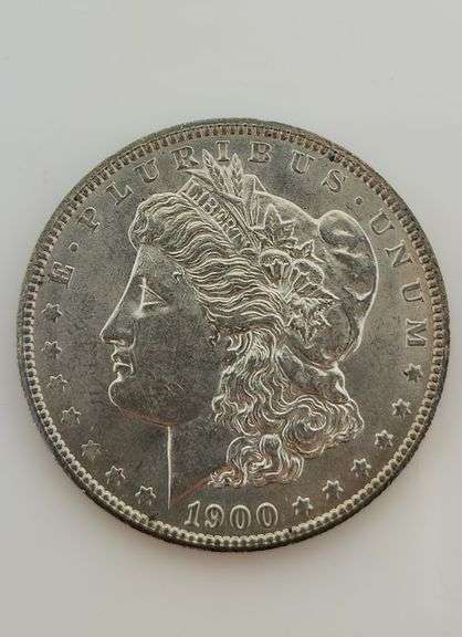 1900 Morgan Silver Dollar, UNC
