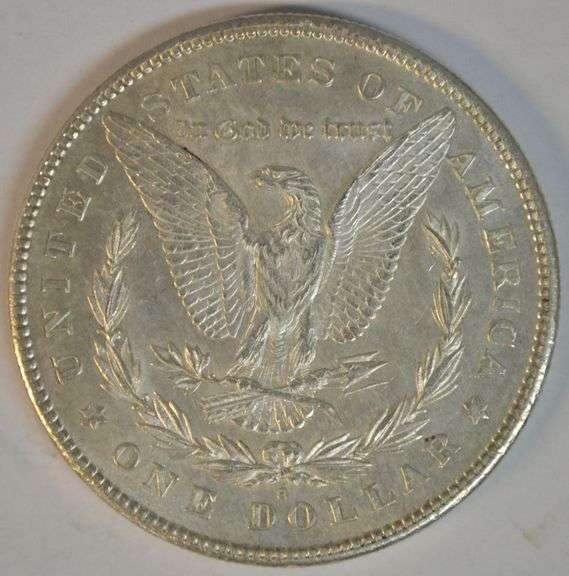Flashy Prooflike BU 1878-S Morgan Silver Dollar.