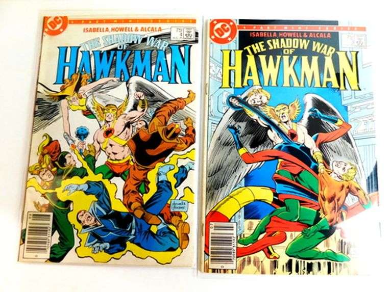 4 DC Comics, The Shadow War of Hawkman, 1985
